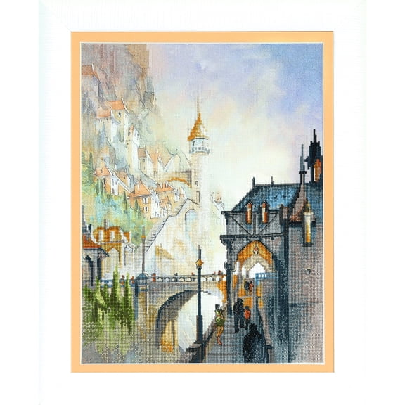 Charivna Mit Partial Embroidery kit RK-104C Castle
