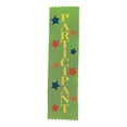 thumbnail image 1 of Fun Express - "participant" Award Ribbons - Stationery - Awards - Award Ribbons & Paper Certificates - 12 Pieces, 1 of 2