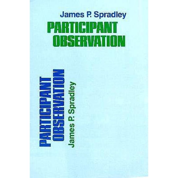 Pre-Owned Participant Observation (Paperback) 0030445019 9780030445019