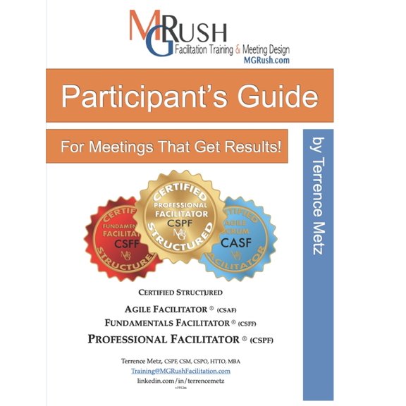 Participant's Guide: for Meetings That Get Results, (Paperback)