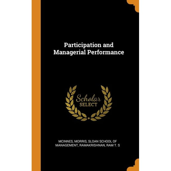 Participation and Managerial Performance (Hardcover)