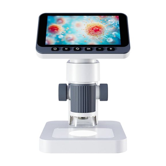 Participatory Educational Toy Microscope For With 1000x Enlarge Large Screen 720P Camera And Video Seize For Di