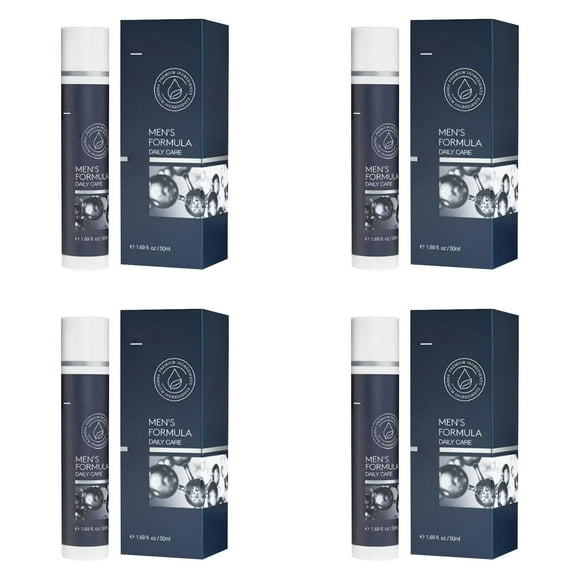 Particle 6-in-1 Face Cream for Men – Anti-Aging Moisturizer, Reduces Wrinkles, Dark Spots & Eye Bags – 1.69fl.oz/ Pack of 4