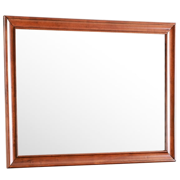 Particle Board Base - Large Size - Bedroom Interior - Undistorted Imaging Mirror