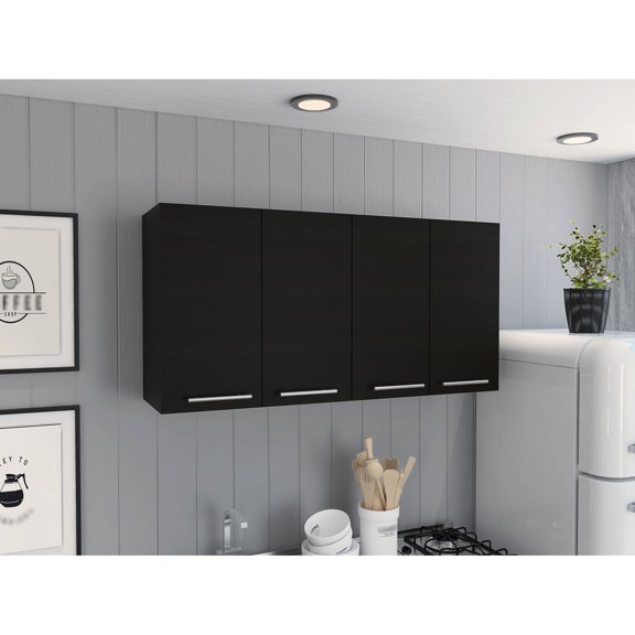 Particle Board Body - Four Compartments for Separation - Wall Mounted in Studio - Orderly Storage