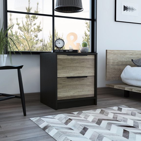 Multicolor Design - Aluminum Profile Handles - Bedroom Nightstand - Durable and Space - Saving