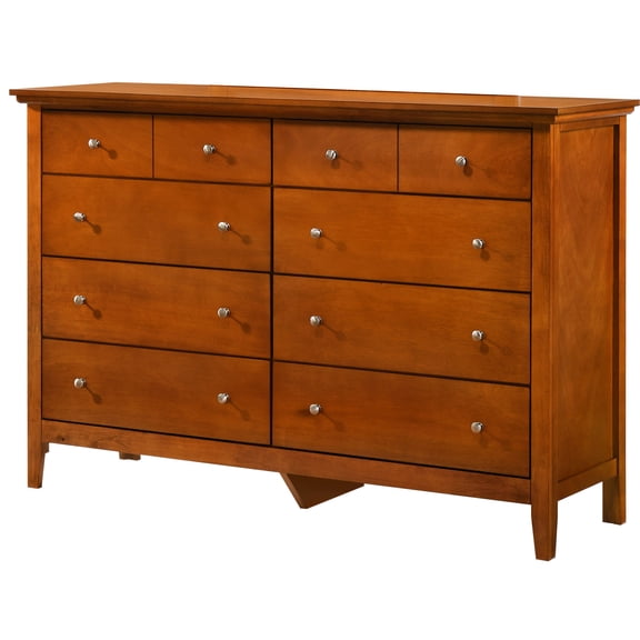 Particle Board Build - Nickel Hardware for Resistance - Studio Apartment Use - Factory - Assembled Dresser