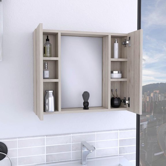 Particle Board Cabinet | Featuring a Mirror | Dining Room