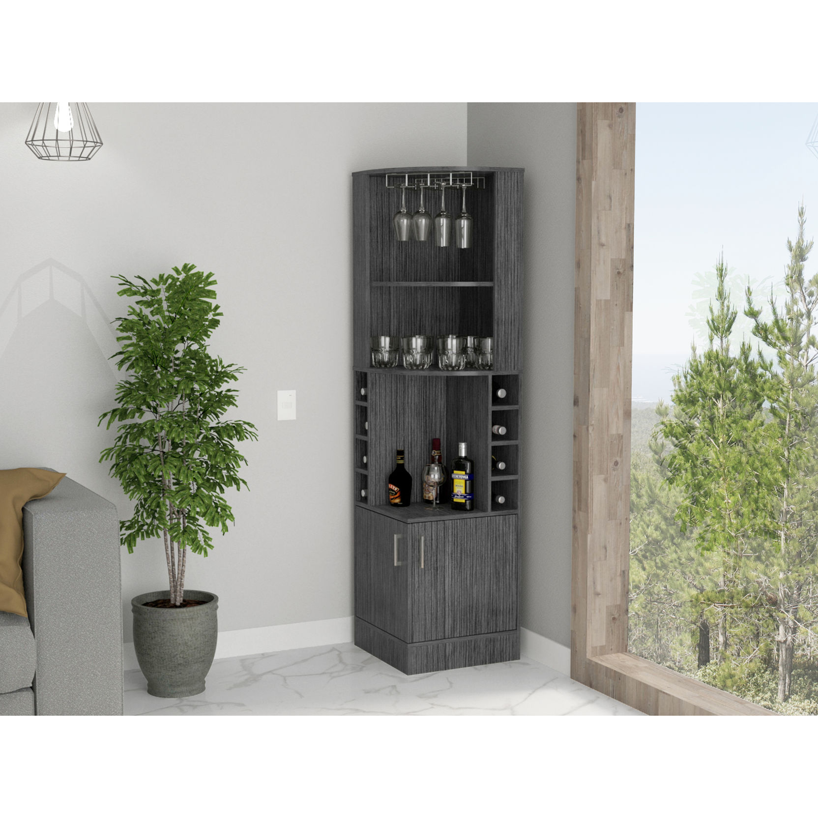 Particle Board Cabinet | Practical Storage in Main Living Room | Easy ...