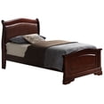 thumbnail image 1 of Particle Board Cherry Twin Bed / Sturdy and Comfortable, 1 of 2