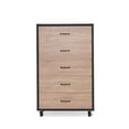 thumbnail image 1 of Particle Board Chest - Weathered Light Oak, 1 of 1