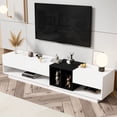 thumbnail image 1 of Particle Board Construction - Push - to - open Drawers - Living Room Setting - Easy Access to Stored Items, 1 of 5
