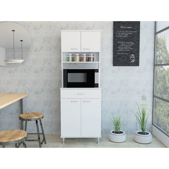 Particle Board Construction - Top Cabinet and Spice Storage - Kitchen Environment - Provide Neat Storage