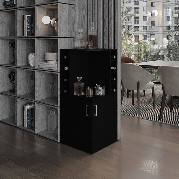 Particle Board Corner Bar Cabinet | Durable and Stylish for Dining Room