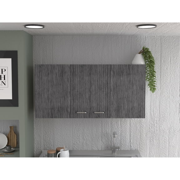 Particle Board Design - Two Shelf Layout - Craft Room Wall - Keep Craft Materials