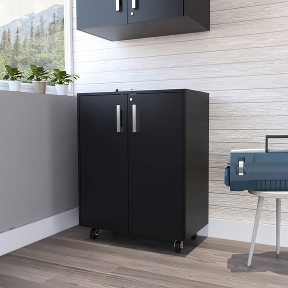Particle Board Double Door Base Cabinet / Long - Lasting Storage Option