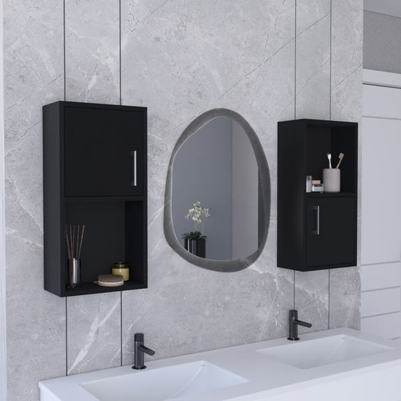 Particle Board Filler - Compact Design - Bathroom Setting - Keep Items Accessible