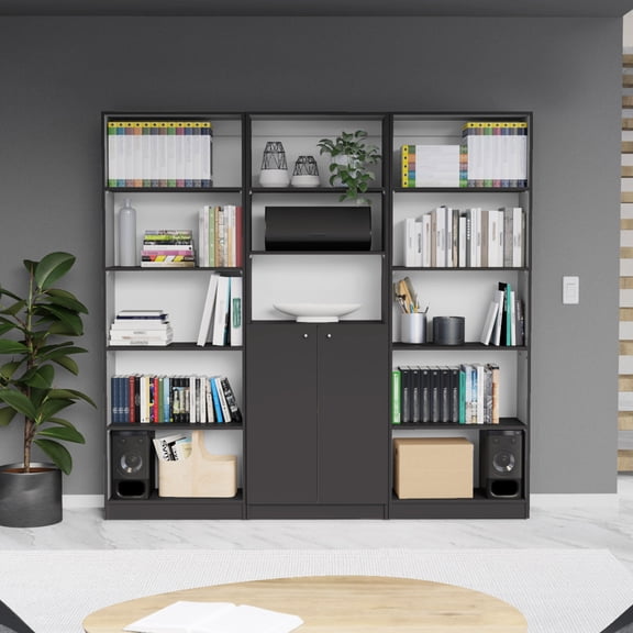 Particle Board Material - Adaptable Design for Decor - Office Organization - Long-Lasting and Wear-Resistant