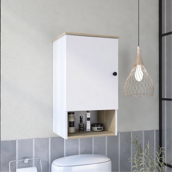 One Open Shelf - Easy Access to Items - Bathroom Organization / Quick Retrieval of Personal Items