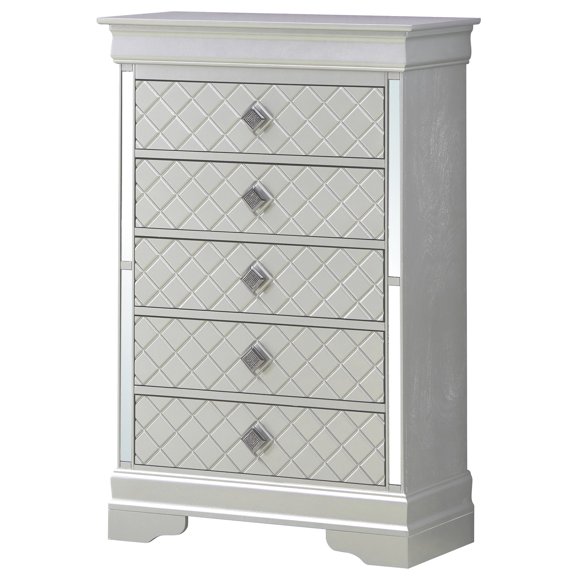 Particle Board Material - Updated Traditional Design - Bedroom Decor - Safe Use with Metal Center Guides