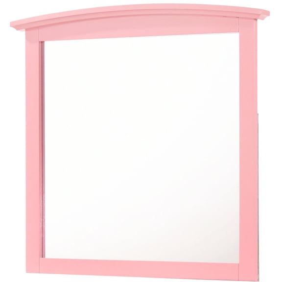 Particle Board Pink Mirror / Durable for Daily Use