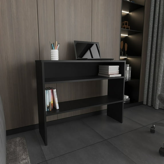 Particle Board Rectangular Console Table / Space-Saving and Stylish for Home Office Use