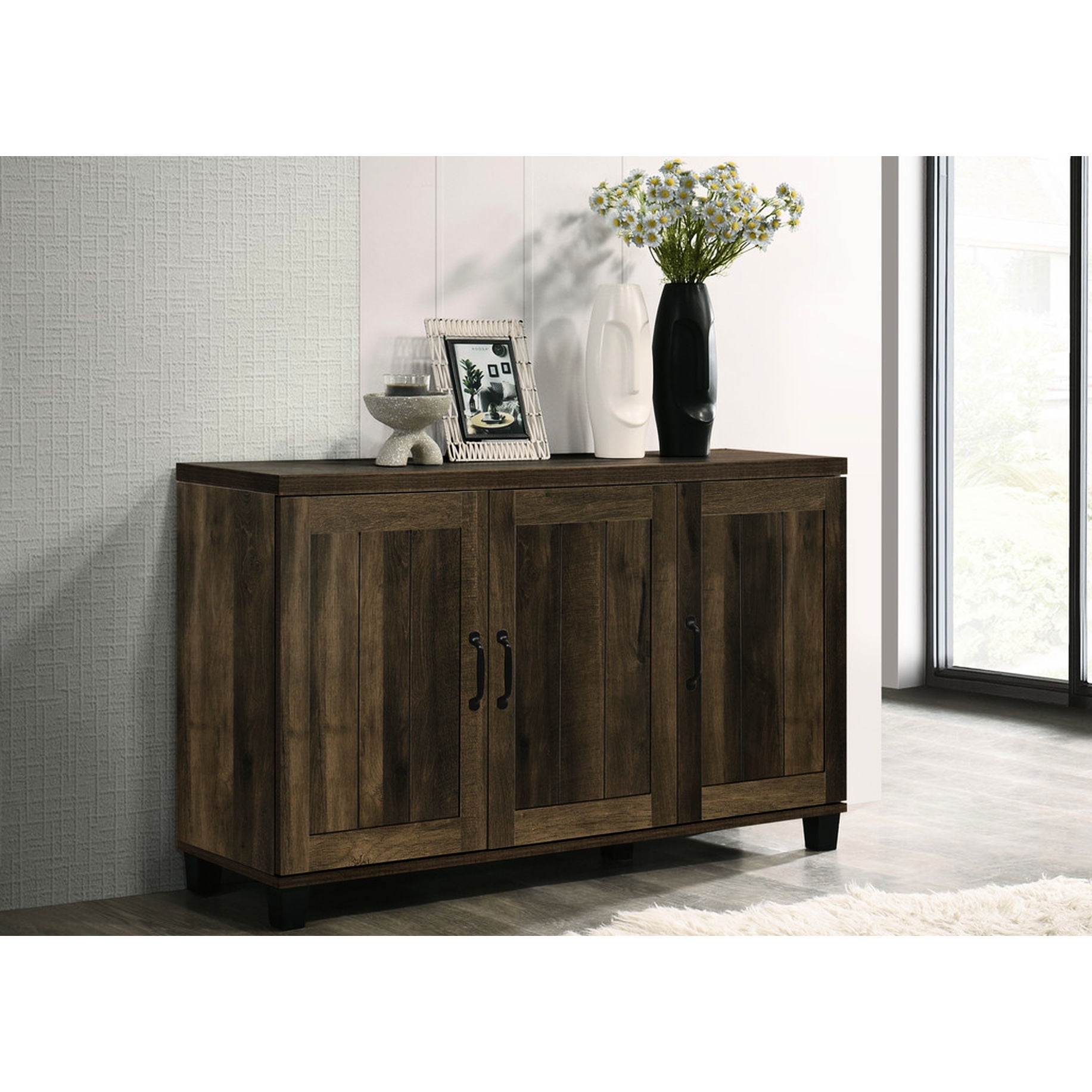 Particle Board Shoe Cabinet+Single & Double Door Configuration ...