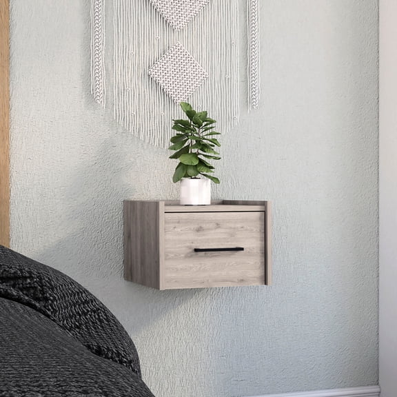 Particle Board - Single Drawer Storage - Small Rooms - Sleek Floating Look