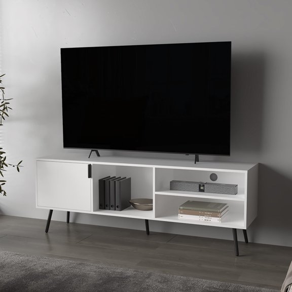 Particle Board Structure - Scratch - resistant - Main Living Zone - Support 50 - 59 Inch TVs