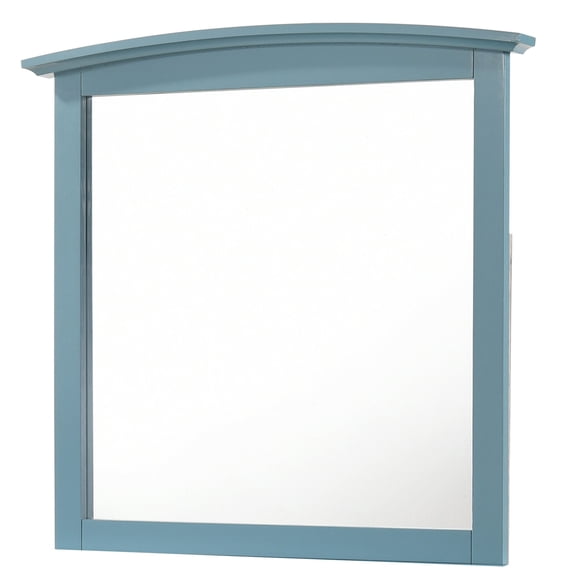 Particle Board Teal Mirror, 21lb Weight / Suitable for Home Use