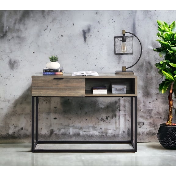 Particle Board and MDF Construction | Writing Desk for Daily Use with Soft - closing Hinges | Stable, Fade - Resistant and Organized Storage