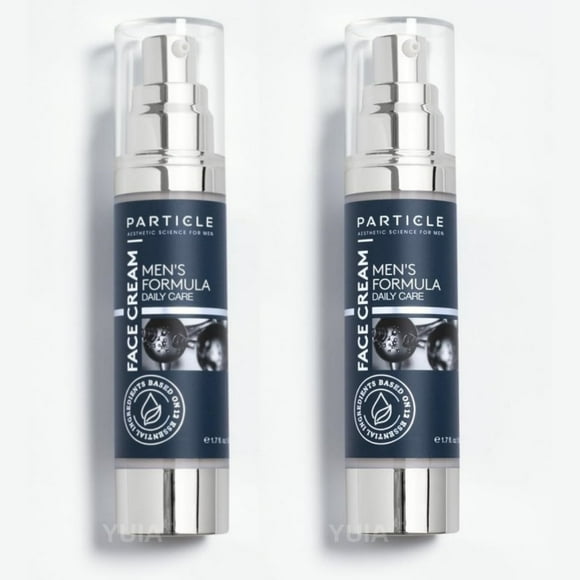 Particle Face Cream for Men, 6-in-1 Face Cream, Reduces Wrinkles, Dark Spots & Eye Bags, (2 Pack, 1.7fl.Oz.)