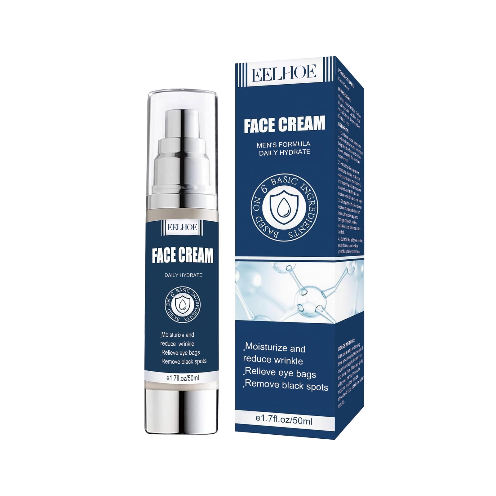Particle Face Cream for Men, Eye Bags, Particle Face Cream, Premium 6