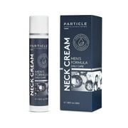 Particle Neck Firming Cream for Men - Use on Saggy Skin or Turkey Neck, Anti Aging Triple Action with Collagen, Hyaluronic Acid, Retinol 1.69 oz.