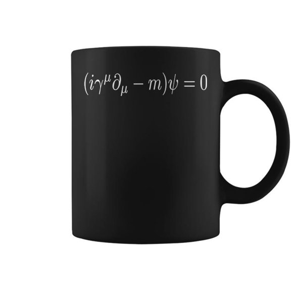 Particle Physics Dirac Equation For Geeks Coffee Mugs