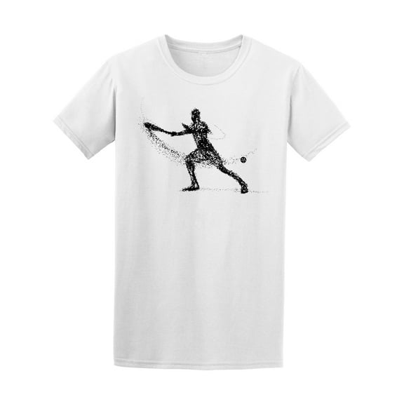 Particle Tennis Player Tee Men's -Image by Shutterstock
