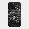 thumbnail image 1 of Particle Tracks Physics Graphic Protective Cover for iPhone 11–17 Pro Max, 1 of 2