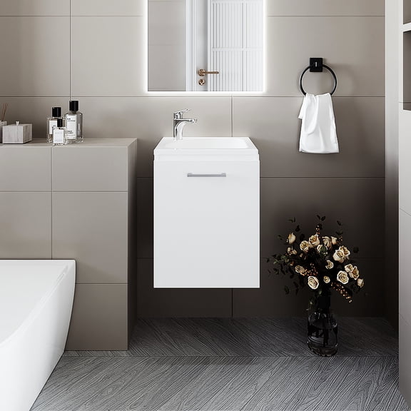 Particle board - based - Ample interior storage - Bathroom renovation - Saves floor space