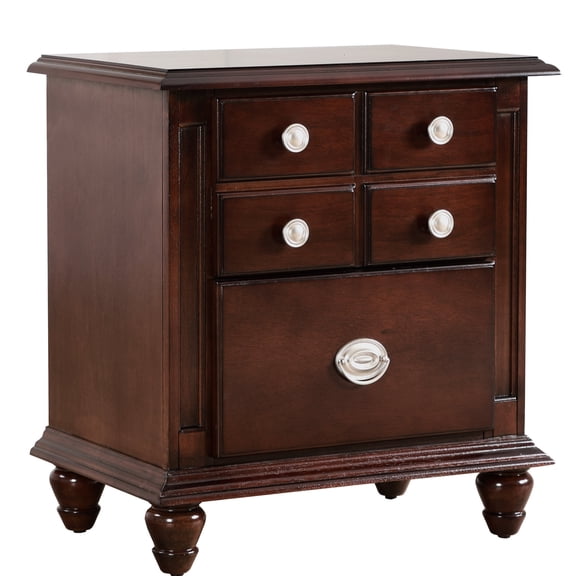 Particle board, fully assembled / Sturdy and ready - to - use night stand