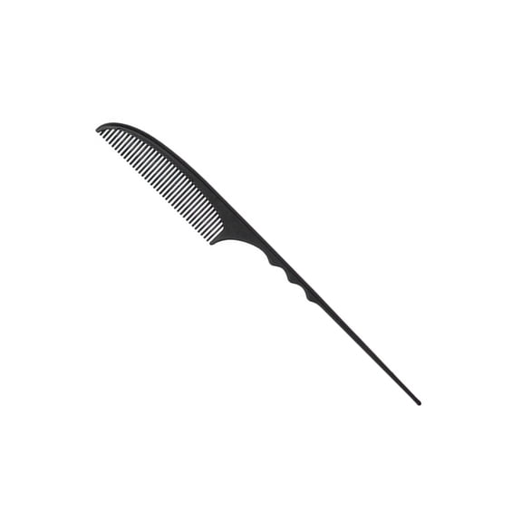 Parting Comb Pin Tail Comb Practical Hair Styling Comb Hair Brush Comb Carbon Fiber Teasing Comb for Wet or Dry Hair