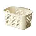 thumbnail image 1 of Partitioned Laundry Basket with Handles - 3-Section Dirty Clothes Organizer for Bathroom, Laundry Room - Durable Storage Rack with Easy-Carry Design, 1 of 2