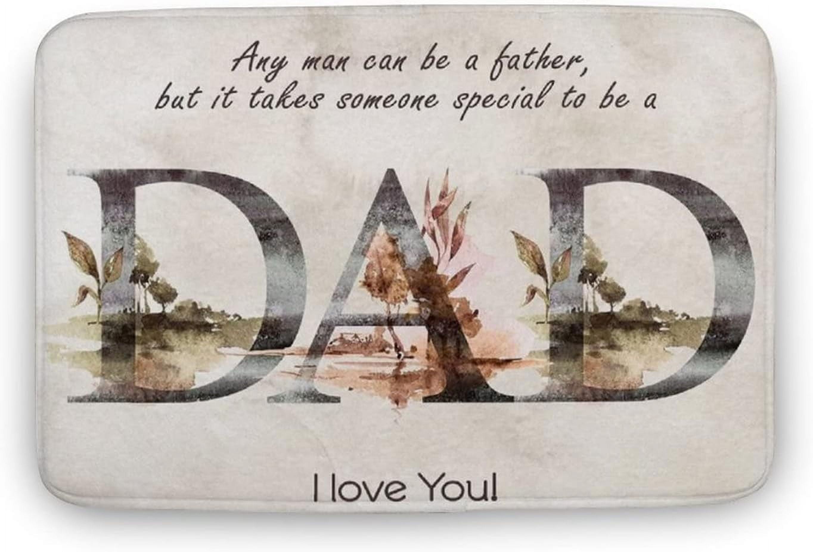Partner Fathers Day Door Mat Mat NonSlip Indoor Decorative