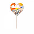 thumbnail image 1 of Partner Party Holi Festival Celebration Toothpick Flags Heart Lable Cupcake Picks, 1 of 3