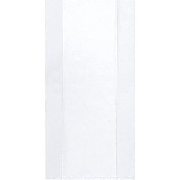 Partners Brand 10"W x 18"L x 6"D Gusseted Die Cut Poly Bag 2.0 Mil 1000/Carton (PB4289)