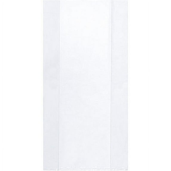 Partners Brand Gst Bag,Rclsbl,Poly,12"x6"x24",2M,PK500 PB4291