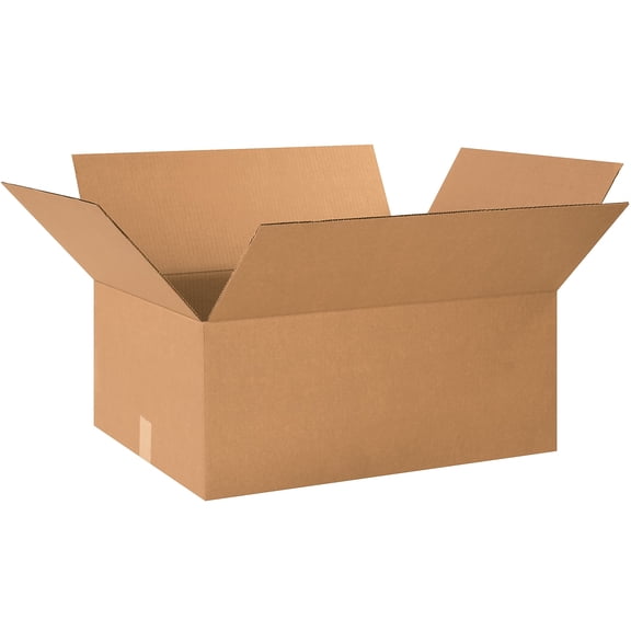 Partners Brand 24" x 18" x 10" Shipping Boxes 32 ECT Brown 10/Bundle (241810)