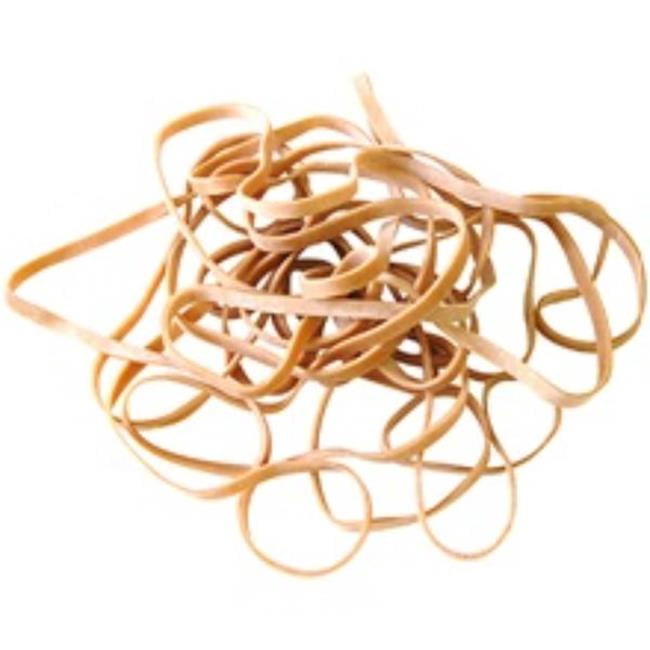 Partners Brand BAN5105LB 0.25 x 14 in. Trash Can Bands, Tan