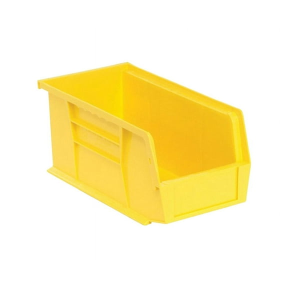 Quantum Storage Systems HangandStackBin,10.875inL,5.5inW,Plastic QUS230YL
