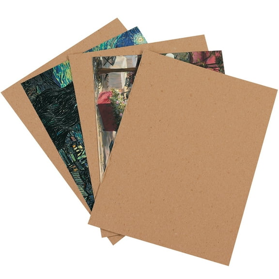 Partners Brand Chipboard Pads,10"x10",Kraft,PK800 CP1010
