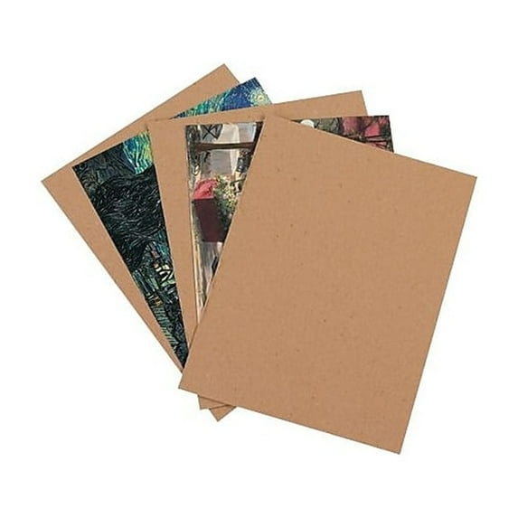 Box Partners Chipboard Pads 18" x 18" Kraft 250/Case CP1818